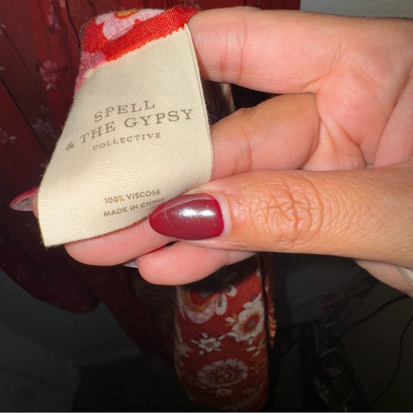 Spell & the Gypsy campfire Joni midi robe m/l - Picture 7 of 9